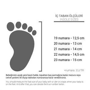 Rakerplus Hakiki Deri Haki İlk Adım Unisex Bebek Ayakkabısı